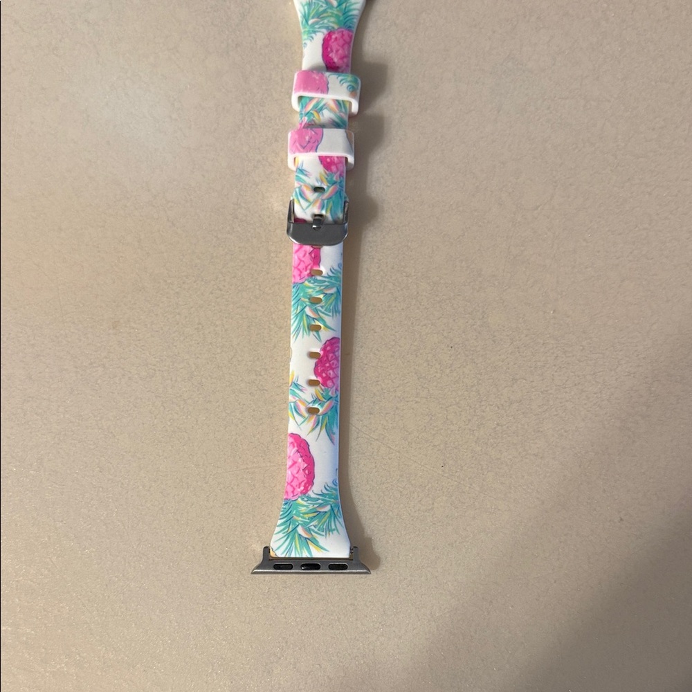 Simply Southern Pink Pineapple Wristband Fits 40mm Apple Watch